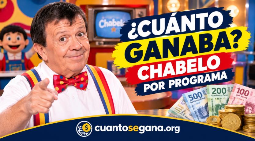 ¿Cuánto ganaba Chabelo por programa?