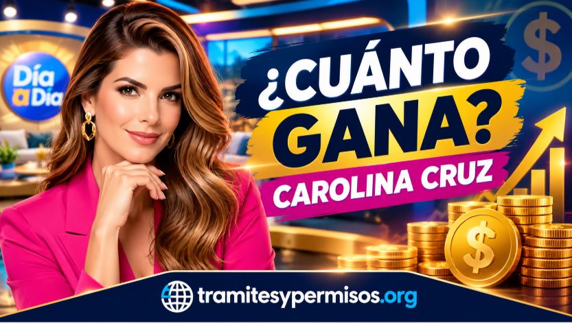¿Cuánto gana Carolina Cruz en Día a Día?